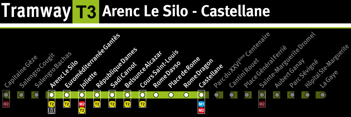 plan du métro